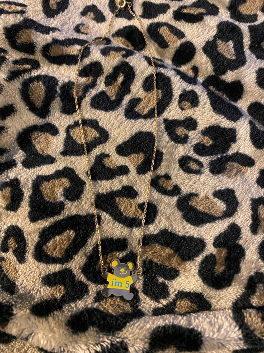 “I’m 5” necklace from Avon